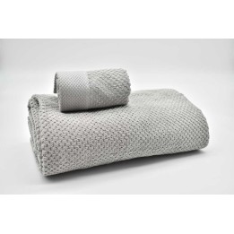Jogo de 3 Toalhas T3572C Cinzento - Vidal Home
