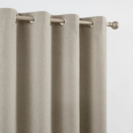 Cortina Blackout Natural Bege 140x265 - Sotileza