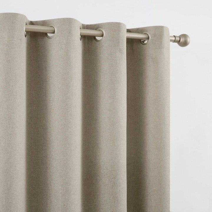 Cortina Blackout Natural Bege 140x265 - Sotileza