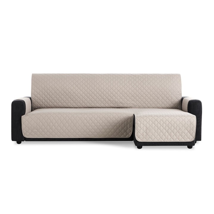 Capa de Chaise Longue Acolchoada Linho