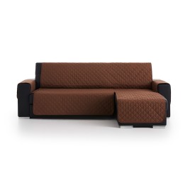 Capa de Chaise Longue Acolchoada Castanho
