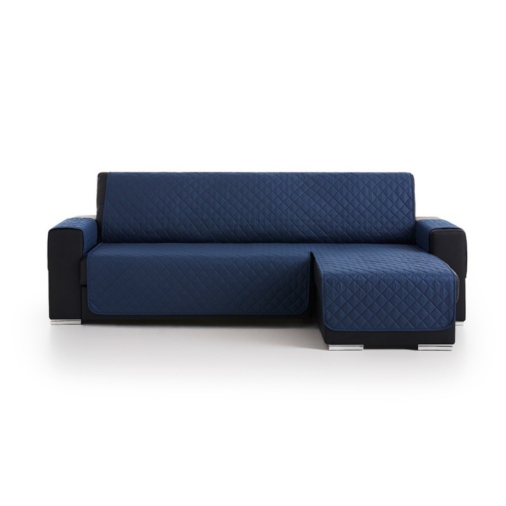 Capa de Chaise Longue Acolchoada Azul