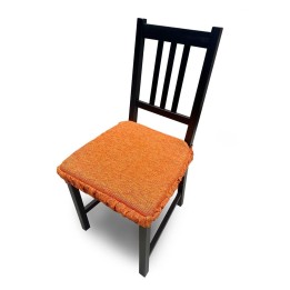 Assento Cadeira Acolchoado Laranja 40x40