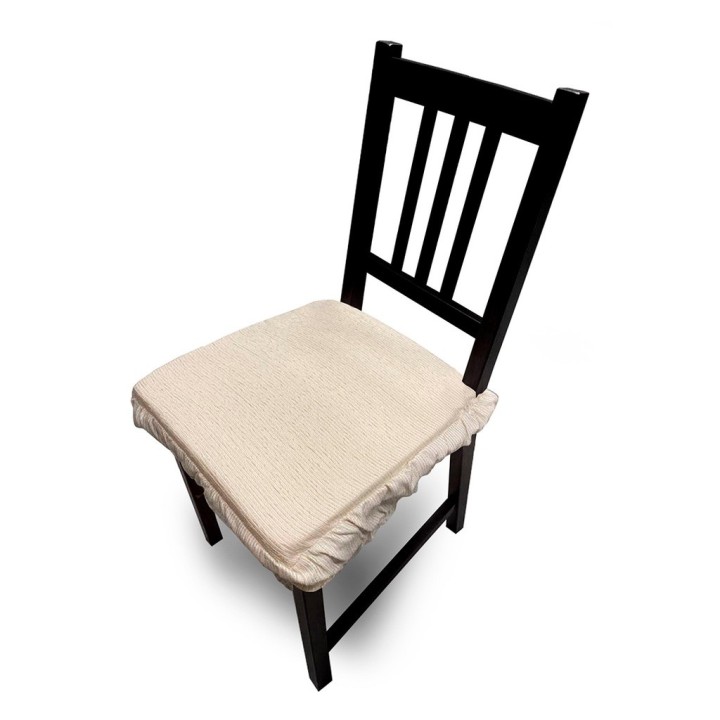 Assento Cadeira Acolchoado Bege 40x40