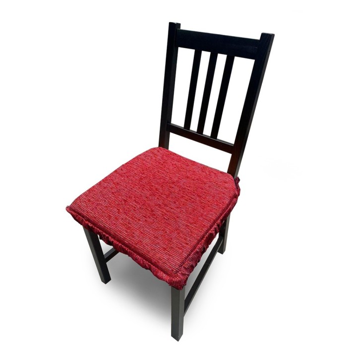 Assento Cadeira Acolchoado Vermelho 40x40