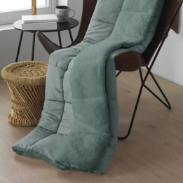 Manta Sherpa Micro-gel Tibet 135x200 Verdigris