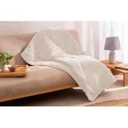 Manta Sherpa Liso Cru 130x160