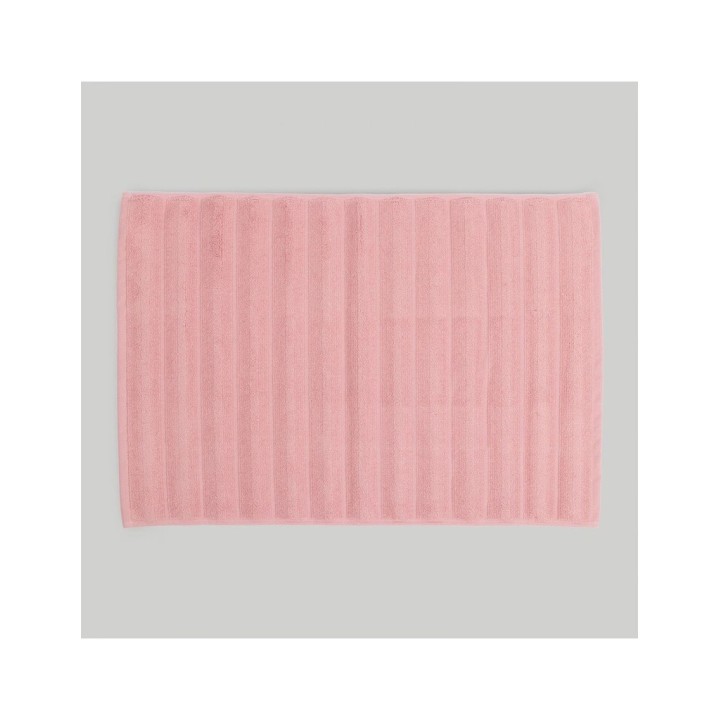 Tapete de Banho Ribs Rosa Palo 50x70 Don Algodão