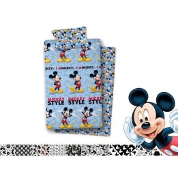 Jogo de Lençóis Tecido 100% Algodão 050mck Mickey