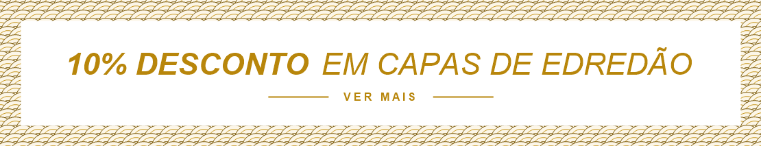 10% de desconto em capas de edredão